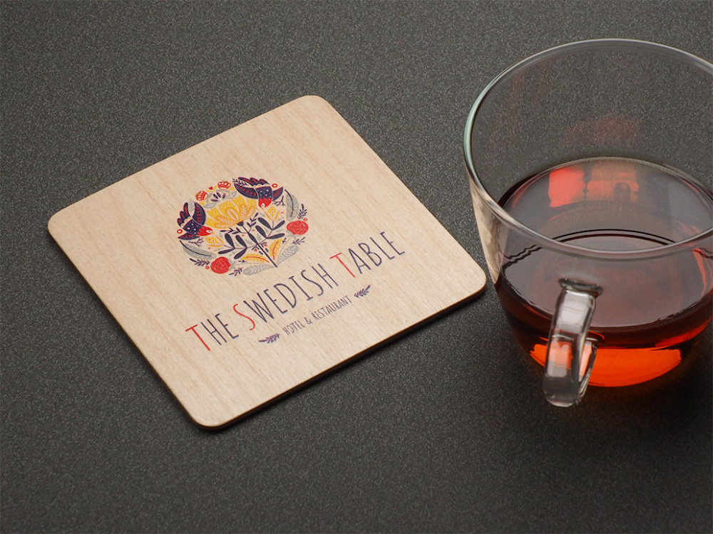 Logotrade promotional giveaways photo of: Coaster 1857121