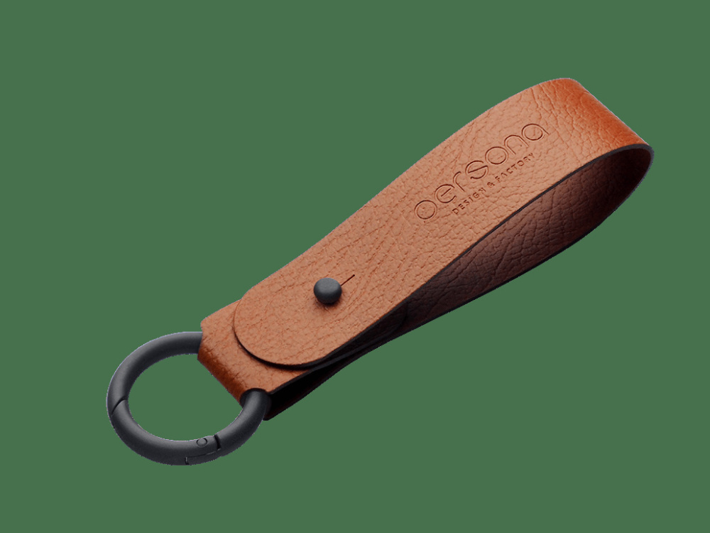 Logo trade advertising products image of: Keyring 1709318