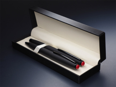 Logotrade corporate gift image of: Coral stone Pen set 1285036