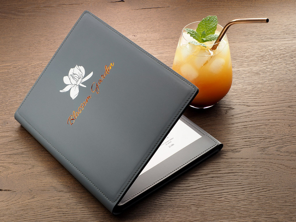 Logo trade business gift photo of: Menu 1112094