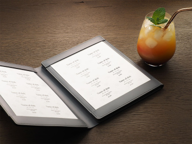 Logo trade promotional giveaways image of: Menu 1112094