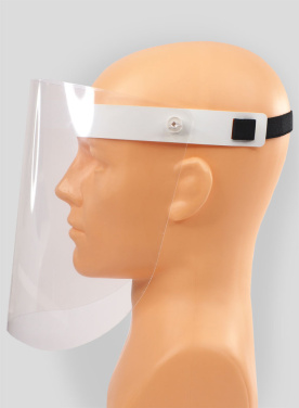 Logo trade business gift photo of: TEMIDA tilting face shield 1424162