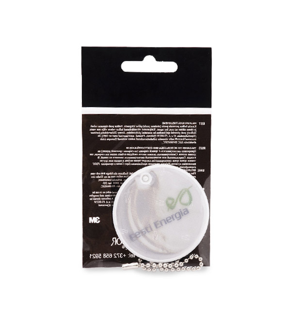 Logotrade promotional product image of: Soft reflector with your logo dia. 50 mm