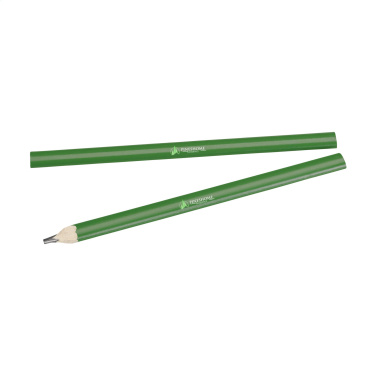 Logo trade promotional items image of: Carpenter wooden pencil