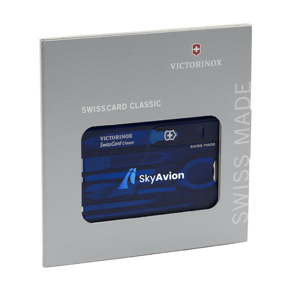 Logo trade promotional merchandise photo of: Victorinox Swisscard Classic