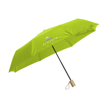 Logo trade promotional gift photo of: Mini Umbrella RCS RPET foldable umbrella 21 inch