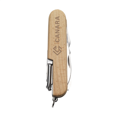 Logotrade promotional merchandise image of: Beechwood Pocket knife