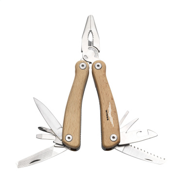 Logo trade advertising product photo of: Beechwood Multitool