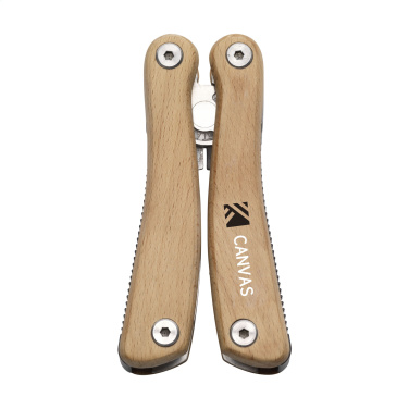 Logo trade advertising products image of: Beechwood Multitool