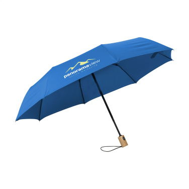 Logotrade business gift image of: Michigan foldable RCS RPET umbrella 21 inch