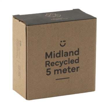 Logotrade promotional merchandise picture of: Midland Recycled 5 metre tape measure