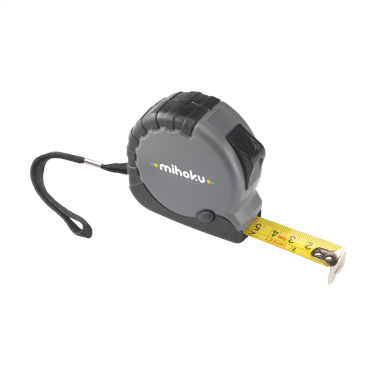 Logo trade promotional merchandise image of: Midland Recycled 5 metre tape measure