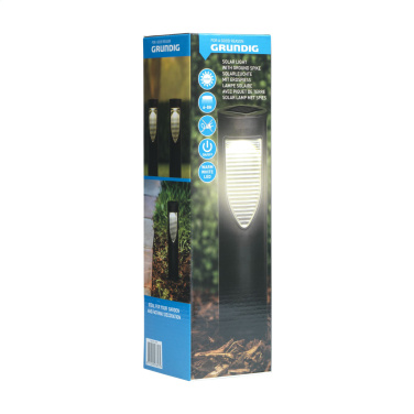 Logo trade promotional item photo of: Grundig Solar LED-Light Warm White