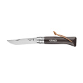 Opinel Colorama No 08 pocket knife, black