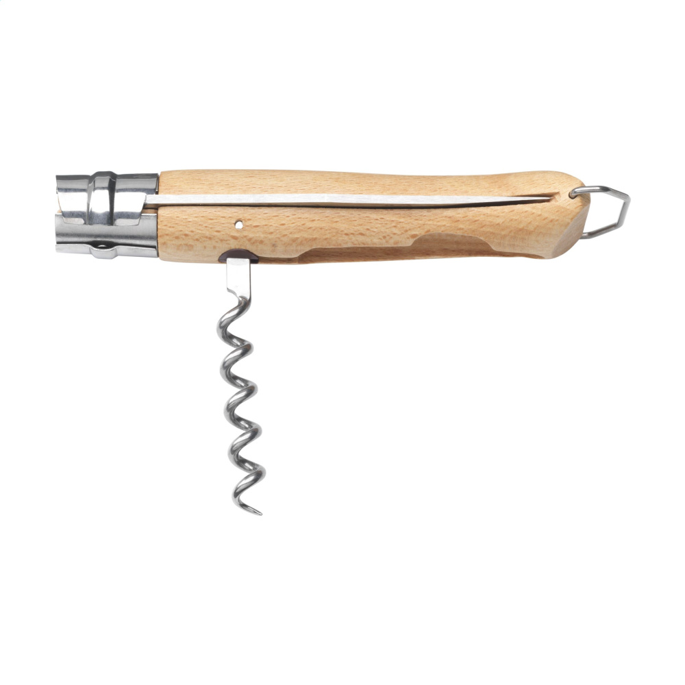 Logotrade promotional giveaway picture of: Opinel  No 10 Corkscrew Bottle Opener