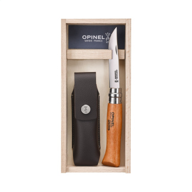 Logo trade promotional items image of: Opinel No 08 Carbon pocket knife