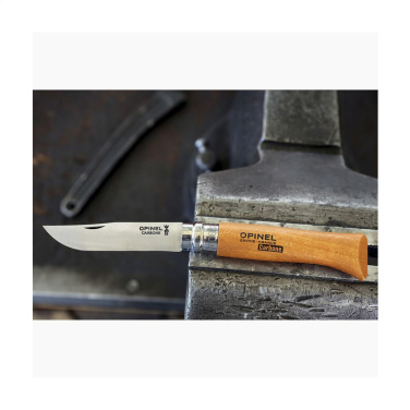 Logo trade promotional merchandise image of: Opinel No 08 Carbon pocket knife