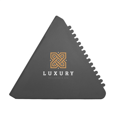 Logo trade business gift photo of: Ice Scraper Triangle