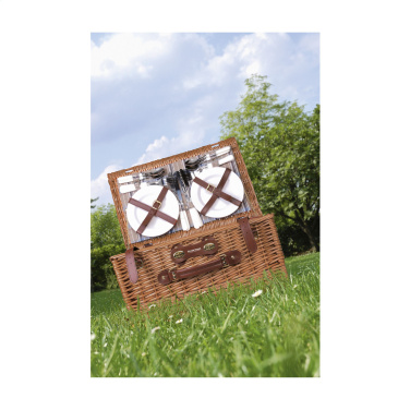 Logotrade promotional item picture of: QualityTime picnic basket