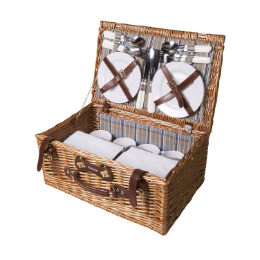 Logotrade promotional item image of: QualityTime picnic basket