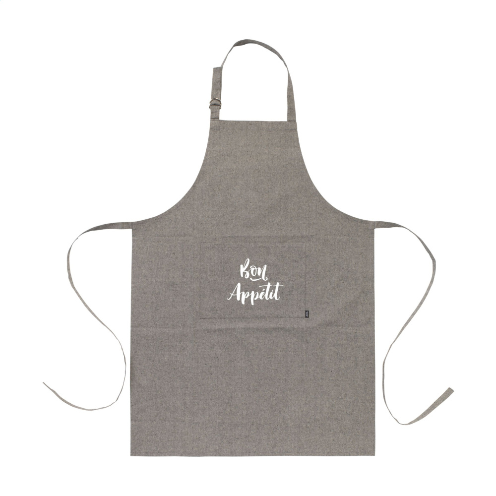 Logo trade business gifts image of: Cocina GRS Recycled Cotton (160 g/m²) apron