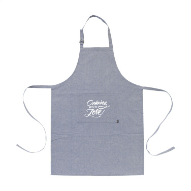 Logotrade promotional product picture of: Cocina GRS Recycled Cotton (160 g/m²) apron