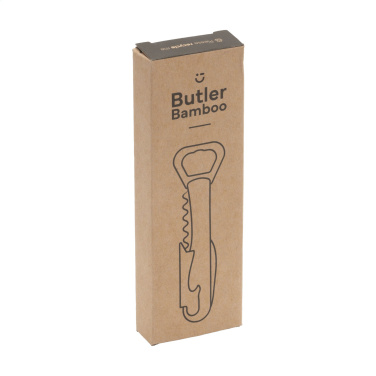 Logo trade promotional gifts picture of: Butler Bamboo waiter’s friend