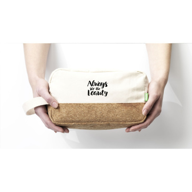 Logo trade promotional item photo of: CosCork Eco toiletry bag