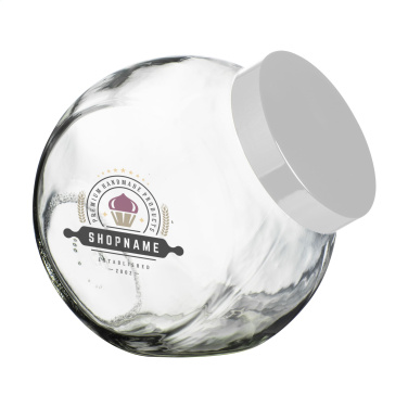 Logo trade promotional merchandise image of: CandyStore 2 L candy jar