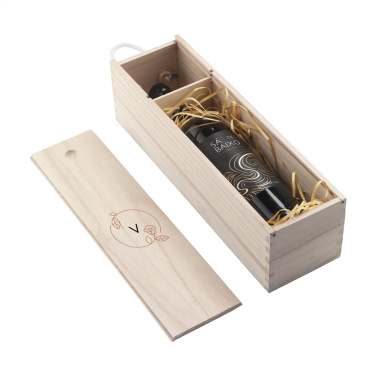 Logo trade promotional gift photo of: WineWood wine box