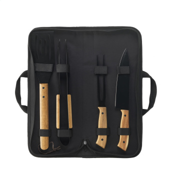 Logo trade promotional giveaways image of: Asado BBQ-Set barbecue set