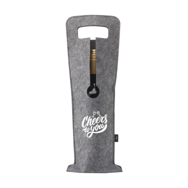 Logo trade promotional giveaway photo of: Wine Bag-to-Give GRS RPET