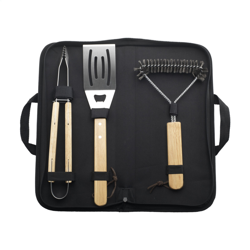 Logo trade promotional gifts picture of: Verano BBQ-set barbecue set