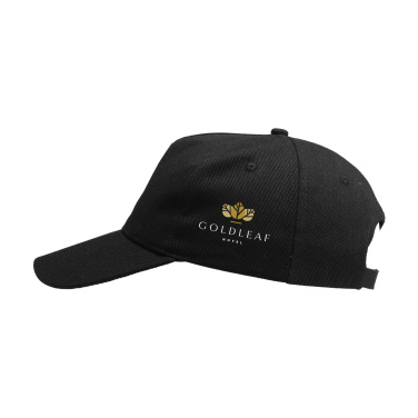 Logo trade promotional giveaways image of: Hamar Cap Recycled Cotton cap