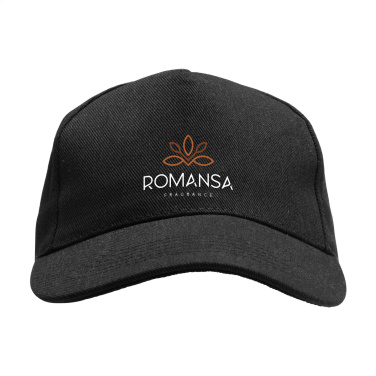 Logo trade corporate gifts picture of: Hamar Cap Recycled Cotton cap