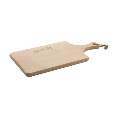 Logo trade promotional gift photo of: Alder Wood Cutting Board Handle