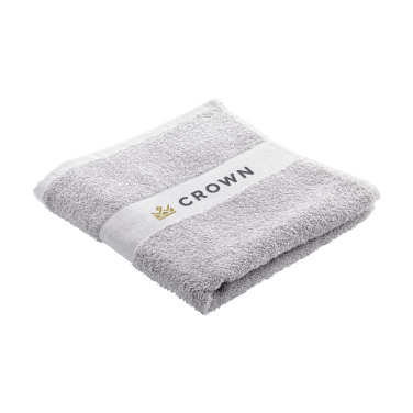 Logo trade promotional items image of: Wooosh Towel GRS Recycle Cotton Mix  100 x 50 cm