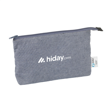 Logo trade promotional item photo of: Wolkat Safi Recycled Textile Cosmetic Bag