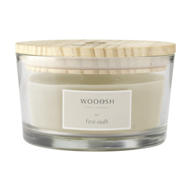 Logo trade promotional products image of: Wooosh Flame Scented Candle Fine Oudh