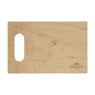 Logotrade advertising products photo of: Alder Wood Chopping Board Open Grip