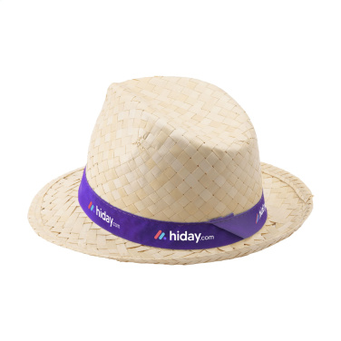 Logo trade corporate gifts image of: Toledo Straw Hat