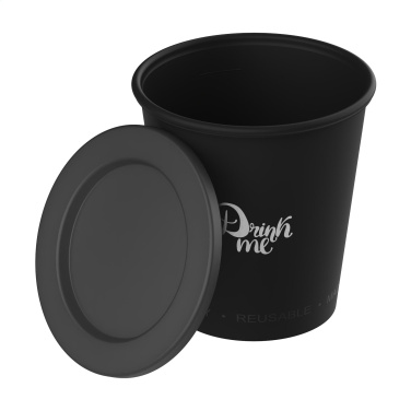 Logo trade promotional gift photo of: Drinking Cup Bio-Based Lid 200 ml