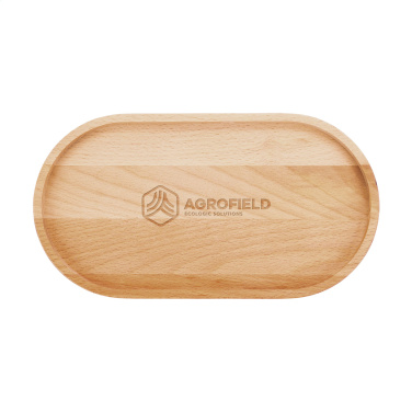 Logo trade business gift photo of: Harmony Serving Tray Oval