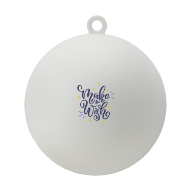 Logo trade corporate gifts picture of: Christmas Bauble Ø 7 cm Recycled PP - Made in Europe