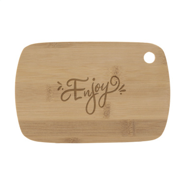 Logo trade promotional merchandise image of: Bamboo Cheese Platter 2-pcs