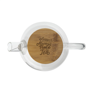 Logo trade corporate gift photo of: Teatime Glass Teapot