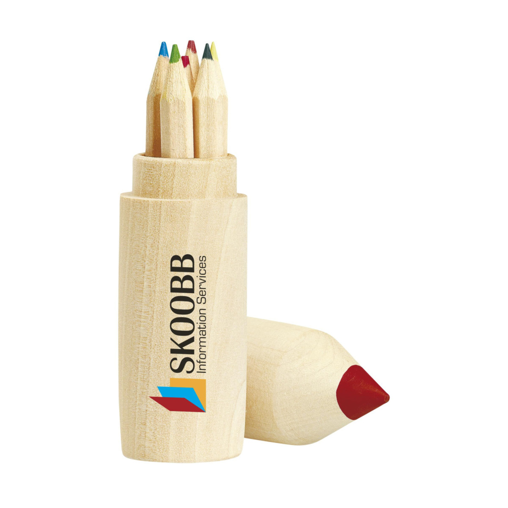 Logo trade promotional items image of: ColourWoody coloured pencils