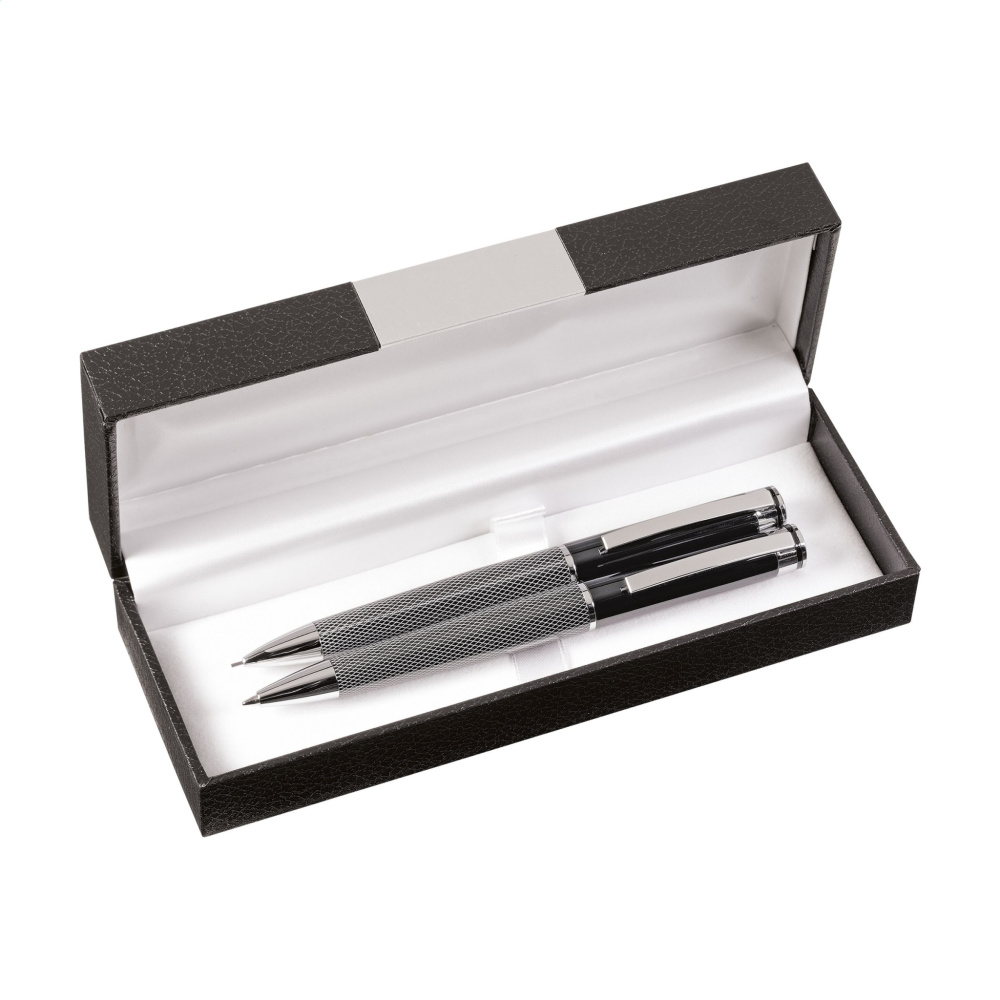 Logotrade promotional giveaway image of: Princeton Double writing set