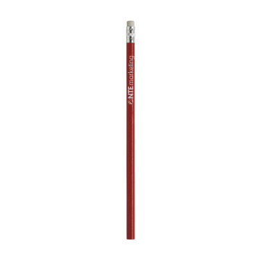 Logo trade advertising products image of: Topic varnished pencil