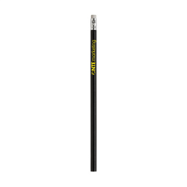 Logo trade promotional giveaways image of: Topic varnished pencil